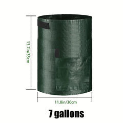 4pcs Potato Grow Bags with Flap & Handles 7 Gallon
