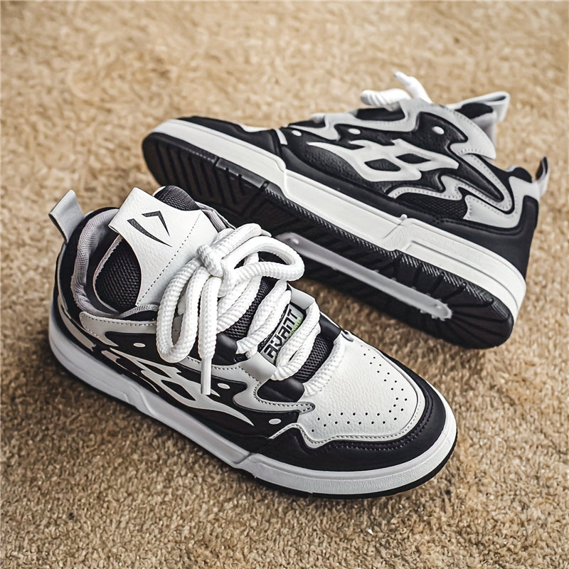 Men's Lace-up Skate Shoes with Good Grip