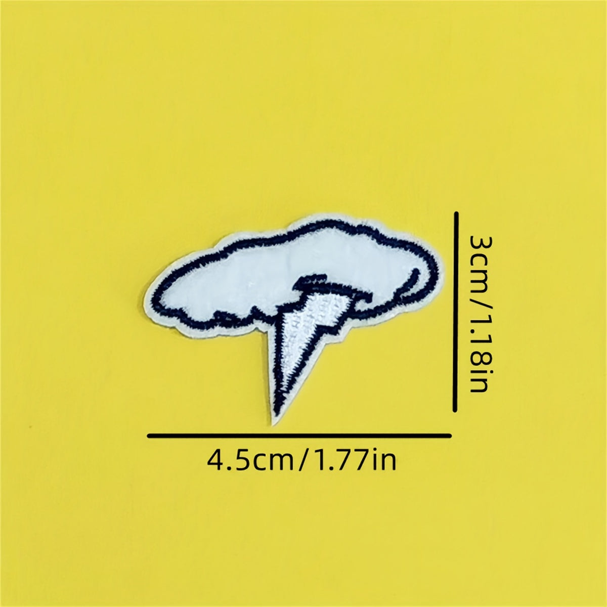7 Pcs Cartoon Embroidery Patches For Men - Iron/Sew On Backing - Small Size