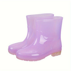Women's Candy Series Waterproof Rain Boots