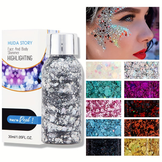 Long Lasting Mermaid Sparkle Glitter Liquid Eyeshadow Gel