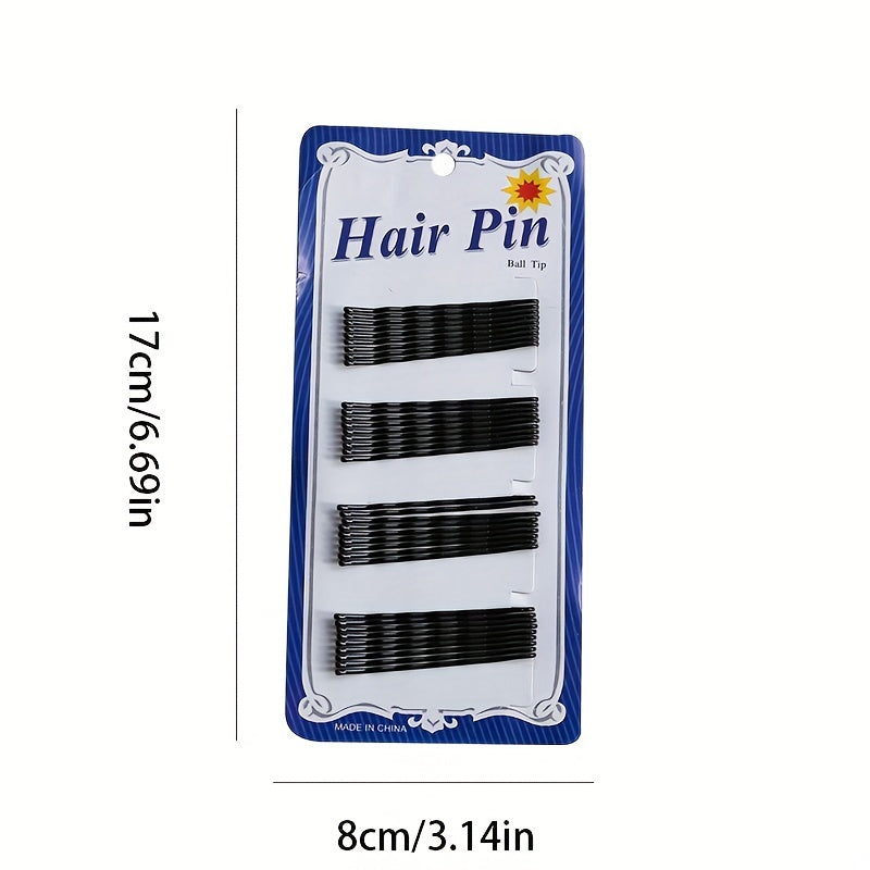 Hair Pins Invisible Straight Wavy Hairpins For Women Girls Hair Salon Care