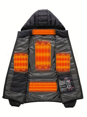 Men's Heated Jacket Outdoor Lightweight Warm Heating Clothing
