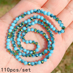60-80-110pcs Lake Crystal Beads 4-8mm DIY Bracelet Jewelry Making