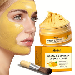 Turmeric Vitamin C Clay Mask Deep Cleansing Face Mask Skin Care