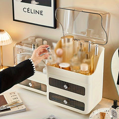 Cosmetic Storage Box Drawer Skincare Lipstick Organizer Dust-proof