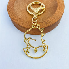 Hollow Out Dinosaur Keychain for Bags Backpacks Wallets Car Keys DIY Accessories