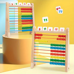 Colorful Wooden Abacus Math Game Educational Toy