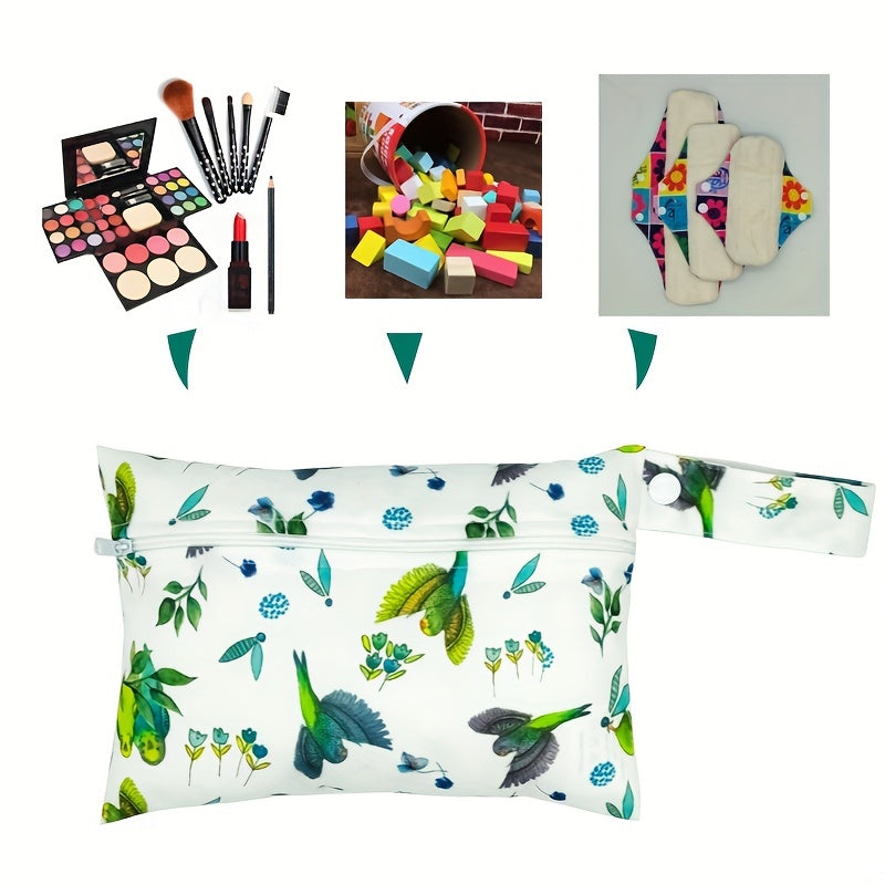 2pcs Mini Washable Storage Bag Sanitary Napkin Cosmetic Toy Bag