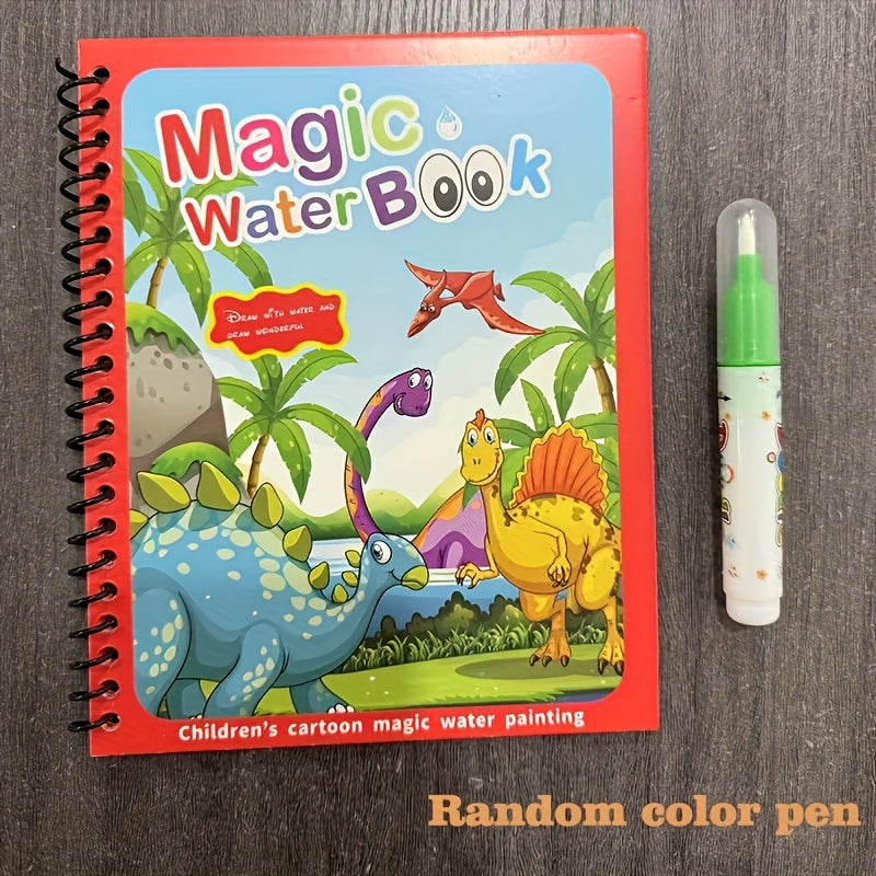 Reusable Underwater World Magic Water Book with Magic Pen
