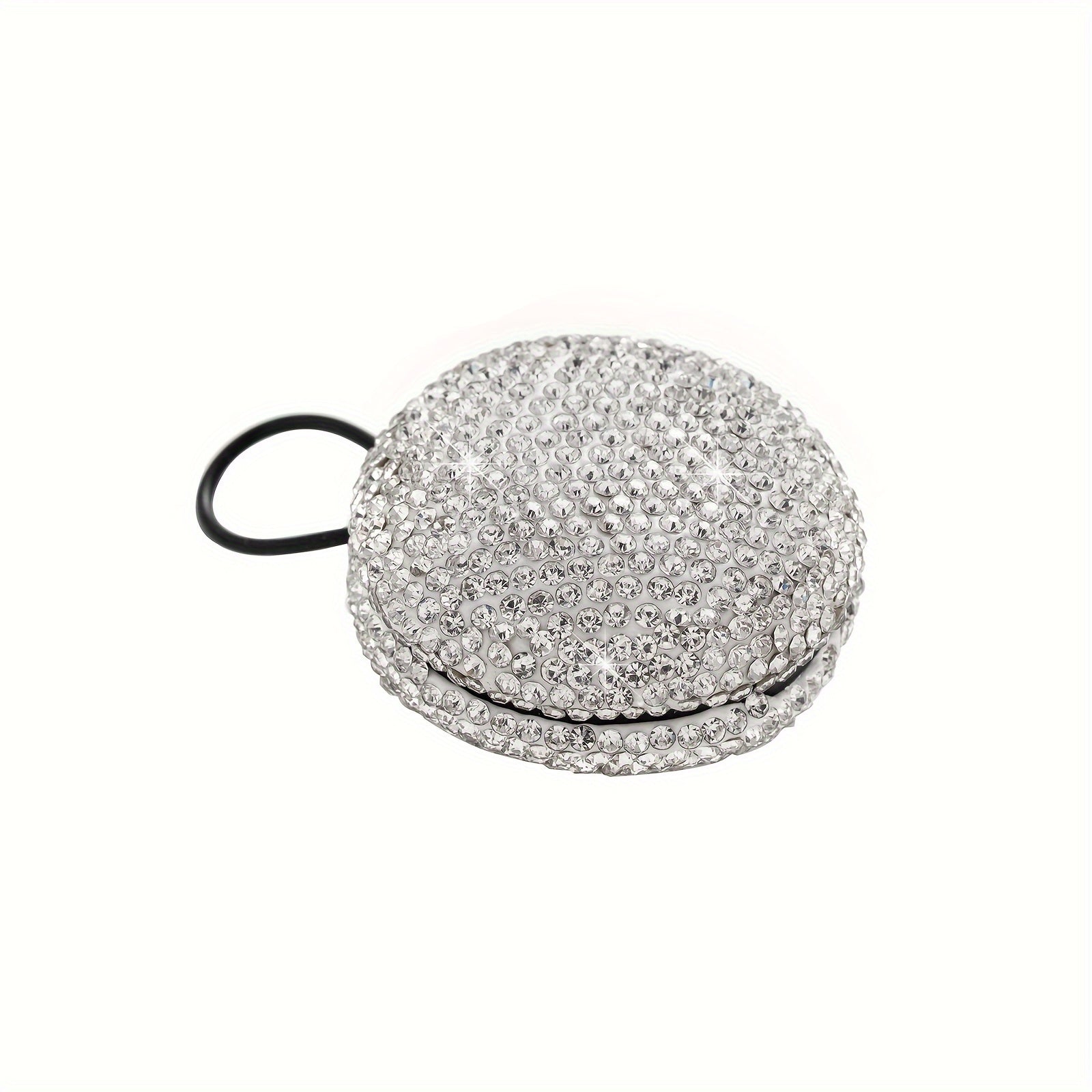 Diamond Keychain Pill Case Organizer for Travel