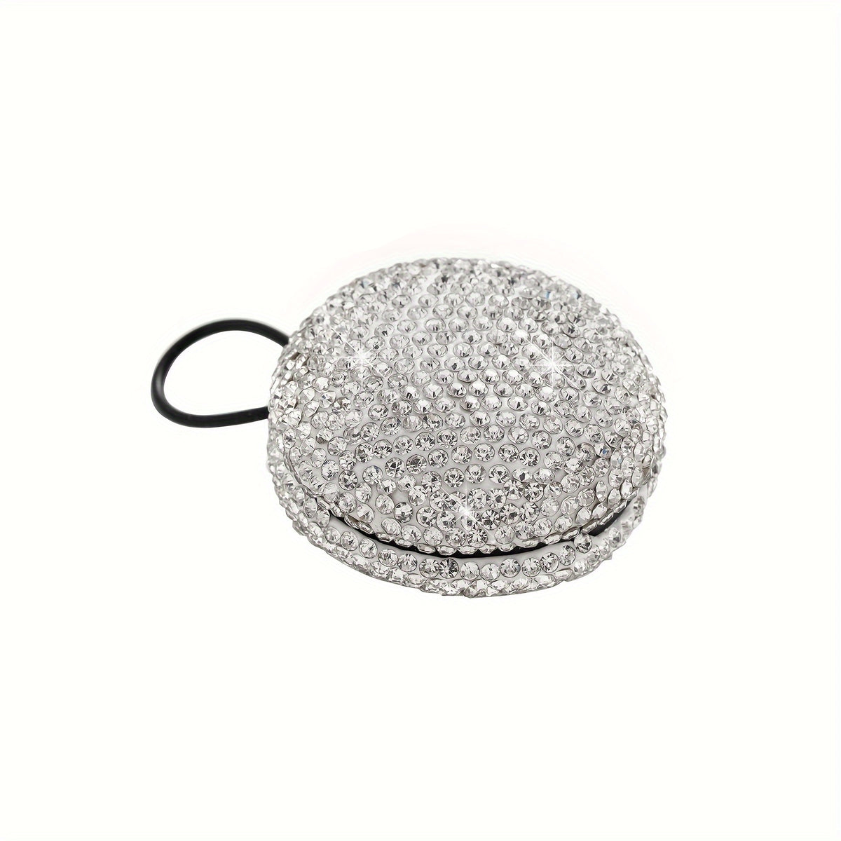 Diamond Keychain Pill Case Organizer for Travel