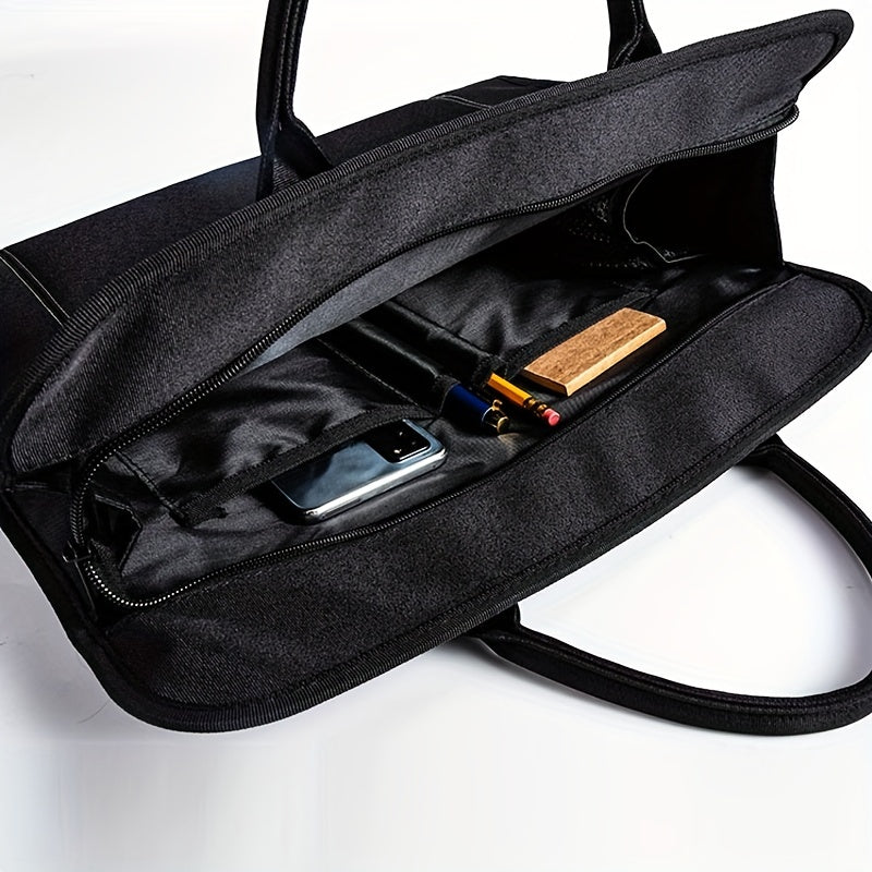 Men's Canvas Briefcase Office File Bag Laptop Business Bag