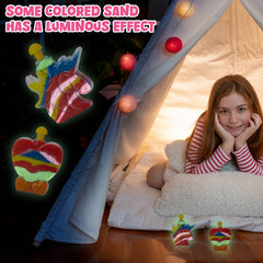 DIY Unicorn Sand Art Bottle Kit for Kids