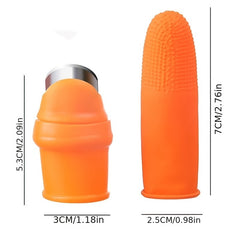 Kitchen Picking Finger Gloves Iron Nail Gloves Pepper Picking Thumb