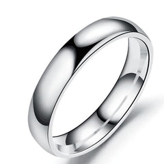 1pc 6MM Men's Ring Artificial Jewelry