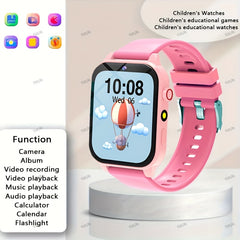 Kids Smart Watch with Educational Games Clock Music LED Lighting