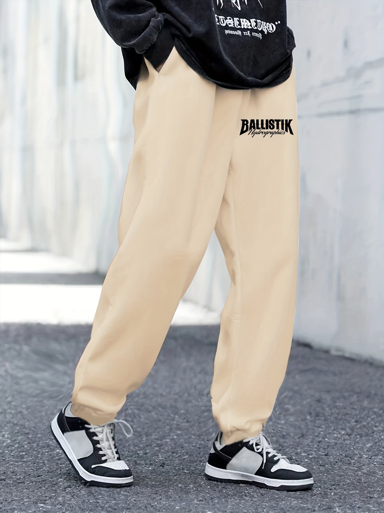 Ballistick Letter Print Casual Joggers Men's Pants