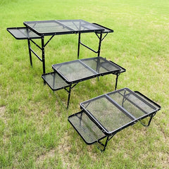 Portable Aluminum Folding Table for Camping and Travel