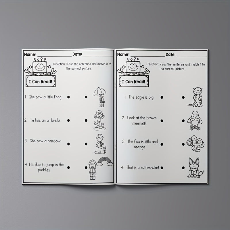 March Reading Comprehension Worksheets for Early Learners Green Paper