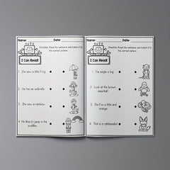 March Reading Comprehension Worksheets for Early Learners Green Paper