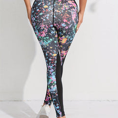 Graffiti Painting High Waist Yoga Sports Leggings