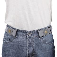 Men's Buckleless Belt Stretch Jeans No Buckle