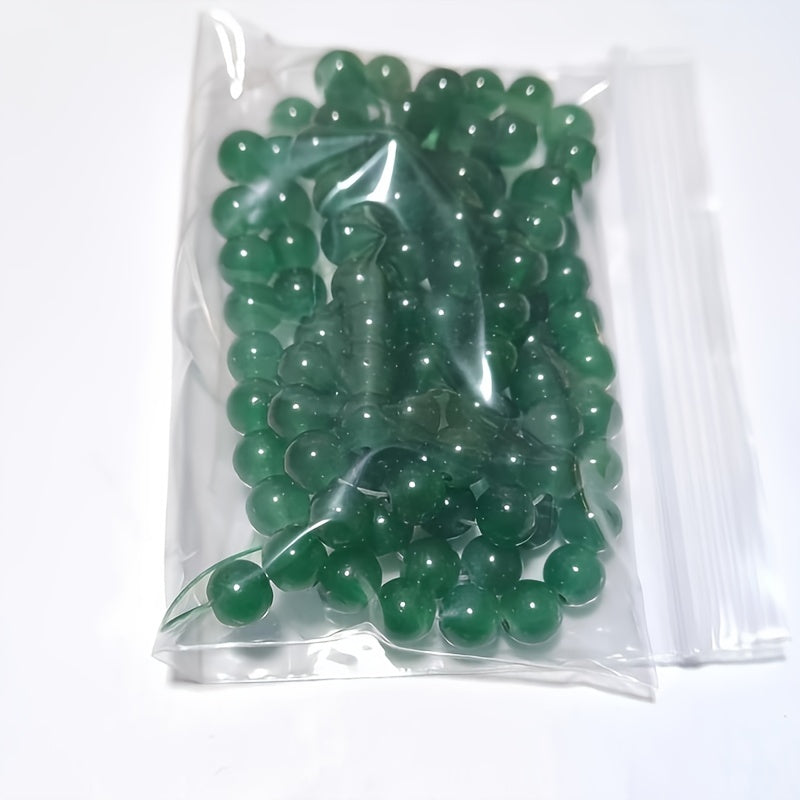 98pcs Crystal Round Beads Bracelet Bangle Jewelry Making Accessories