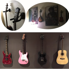 Guitar Wall Mount Hanger for All Size Instruments Easy Install