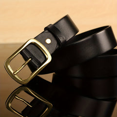 Casual Retro Jeans Belt For Men Pin Buckle 1pc Pack