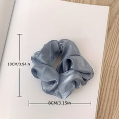 Satin Large Scrunchie Ponytail Hair Tie