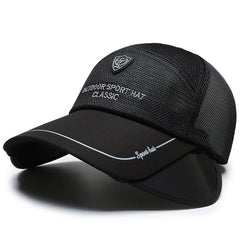 Summer Sunscreen Baseball Cap Mesh Trucker Hat Women Adjustable Sports Hat
