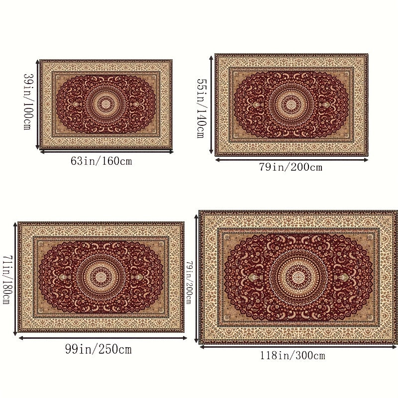Boho Faux Sheepskin Kitchen Rug Soft Anti Fatigue Mat