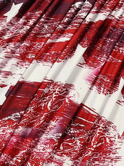  Flag Print Casual Summer Dress Women's Plus