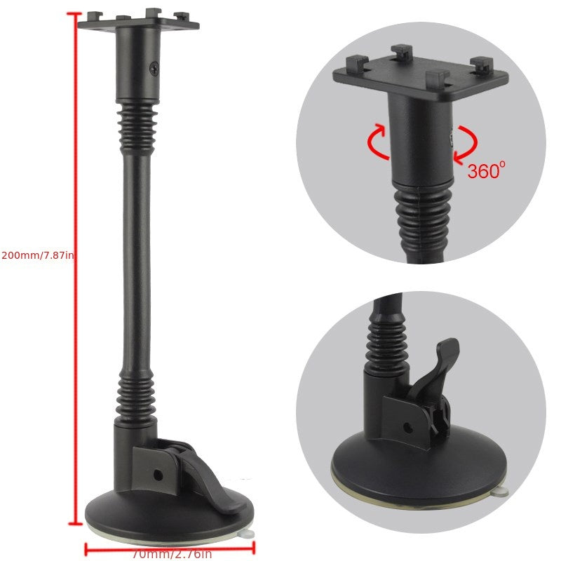 Universal Car Phone Holder 360&deg; Rotation Long Arm Mount