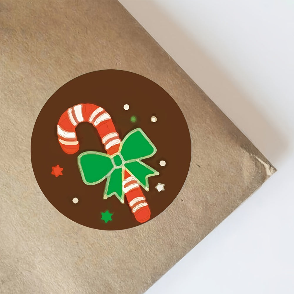 500pcs Christmas Stickers Roll - Gift Series Self adhesive Labels