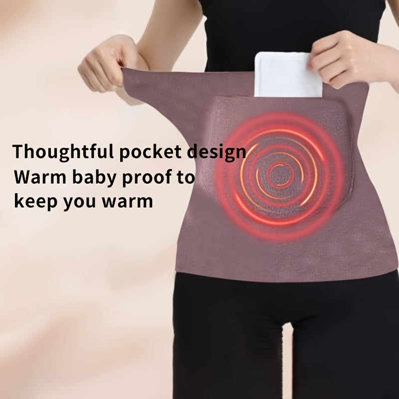 Women's Waist Protector Belt with Pocket