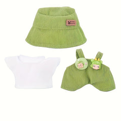 Love Fisherman'S Jacket Strap Dress for 17 Cm Dolls