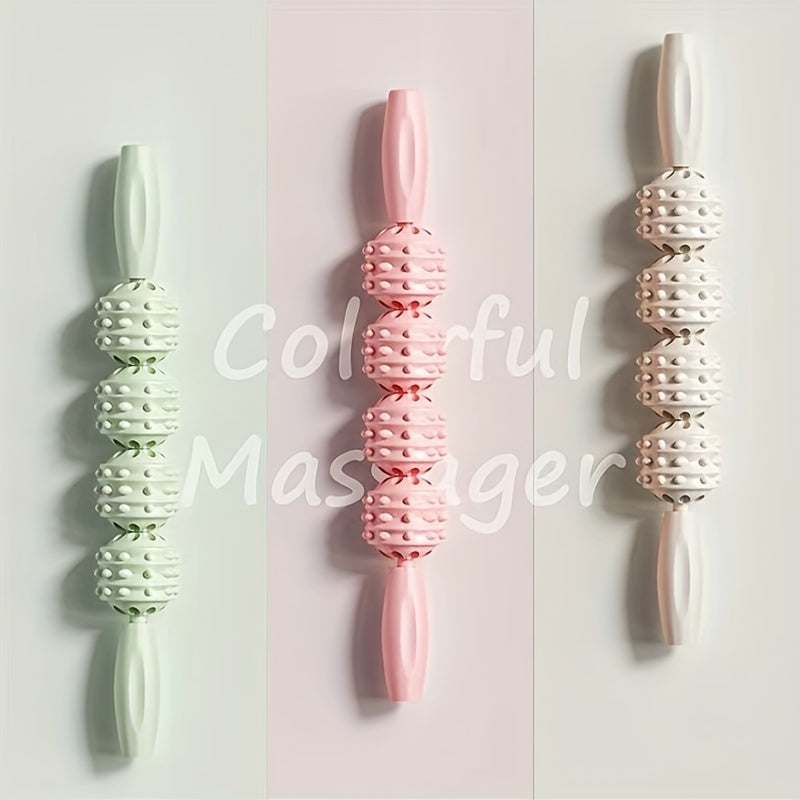 Massage Stick for Muscle Pain Relief - Ideal for Yoga, Fitness & Running