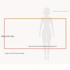 Soft Skin-friendly Large Bath Towel for Home Bathroom