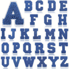 26pcs Letter Embroidery Iron On Patches For Girls