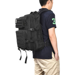 Large Outdoor Backpack with Molle System for Hiking, Trekking, Bug Out