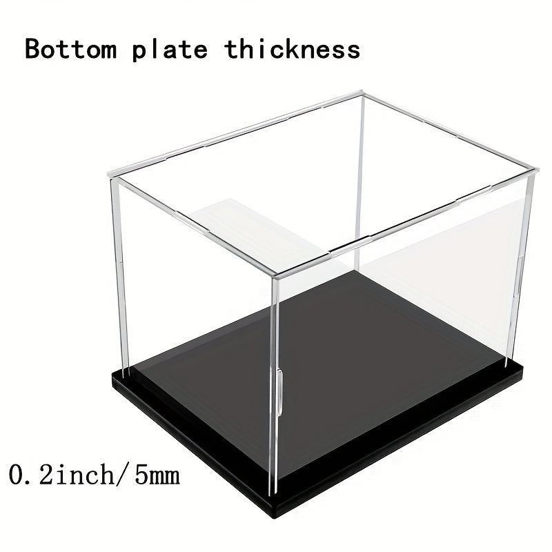 Acrylic Display Case 4x4x4 Inch for Collectibles Action Figures & Toys