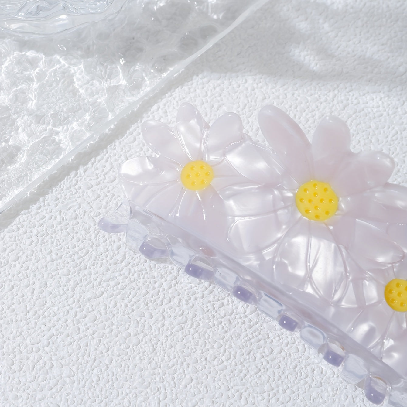 Daisy Hair Claw Minimalist Banana Clip Hairgrip Hair Accessory