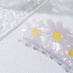 Daisy Hair Claw Minimalist Banana Clip Hairgrip Hair Accessory