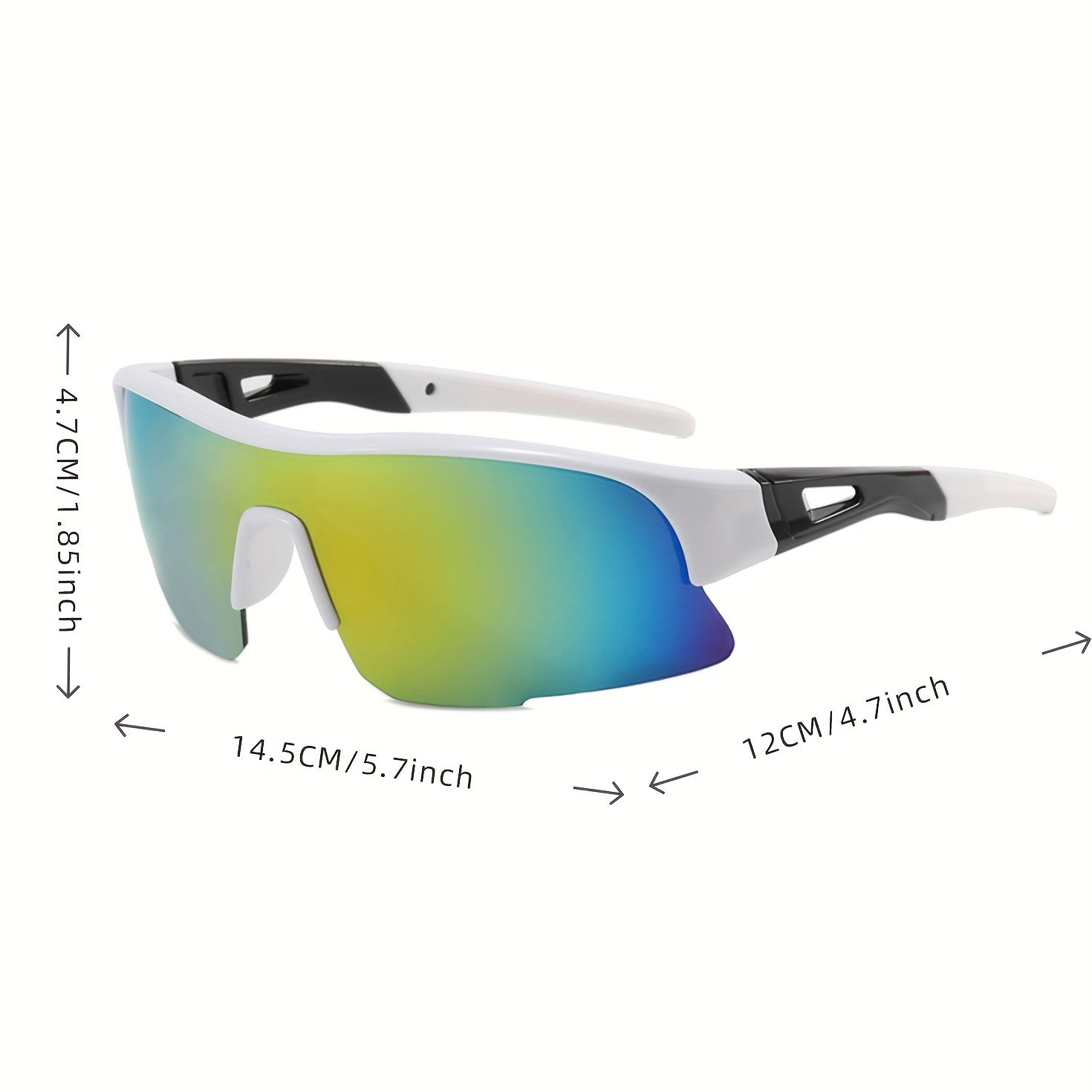 Men's Mixed Decorative Sunglasses Cycling Sports Shades Glasses