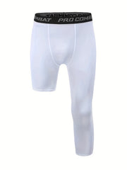 Men's Compression Tights for Fitness Basketball Gym