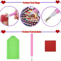 DIY Flower Diamond Painting Kit - 7.87x11.81 Inches