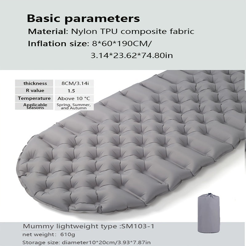 Portable Inflatable Sleeping Mat for Camping