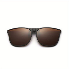 Clip on Sunglasses Polarized TR90 Frame Lightweight Flip Up Driving Fishing